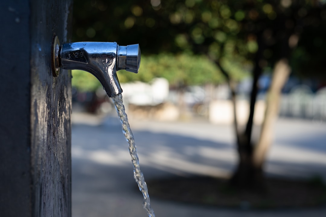 Photo water faucet