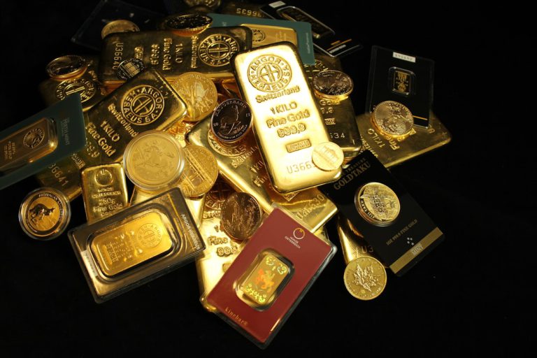 Photo Gold bars